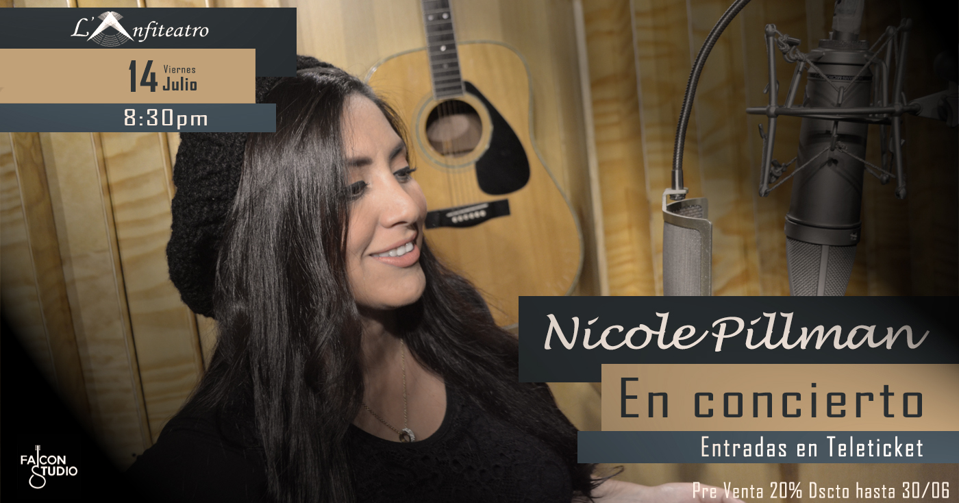 Nicole Pillman en Concierto L´Anfiteatro Antica de Barranco