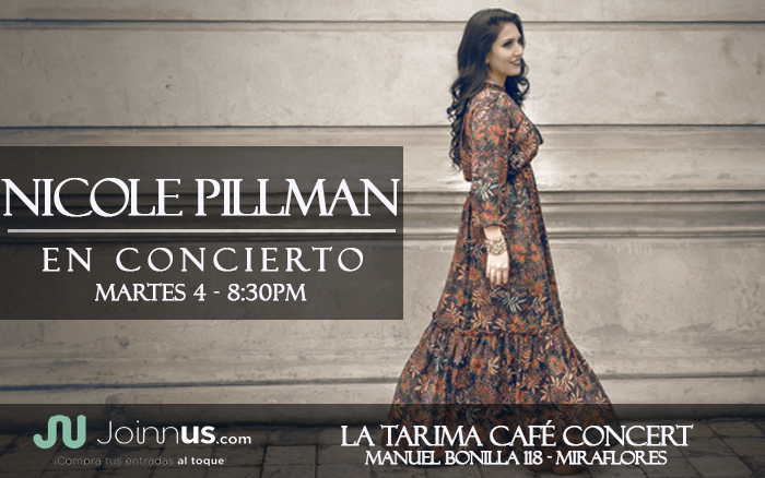 Nicole Pillman en La Tarima