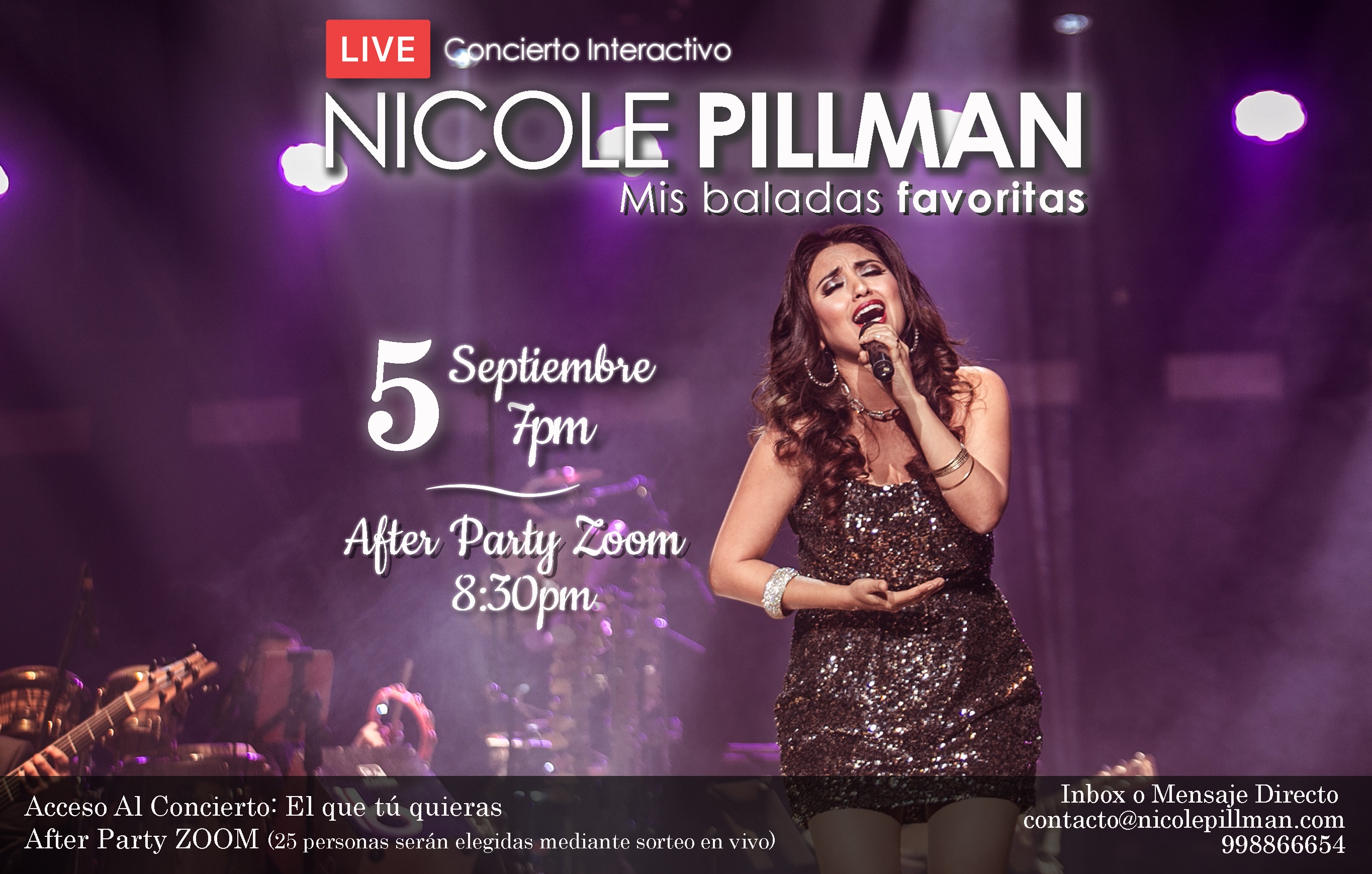 Nicole Pillman En Concierto