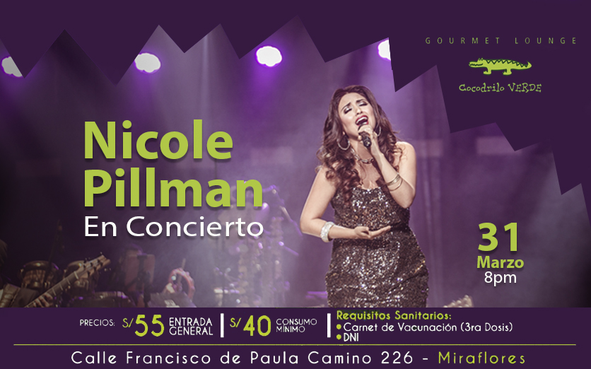 Nicole Pillman en el Cocodrilo Verde